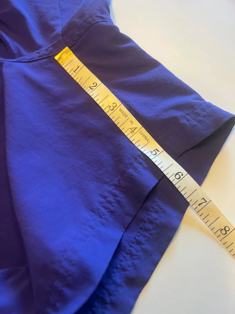 L.L. Bean BeanSport Shorts Purple 1X Mesh Lined Drawstring 268949 UPF 50 Workout